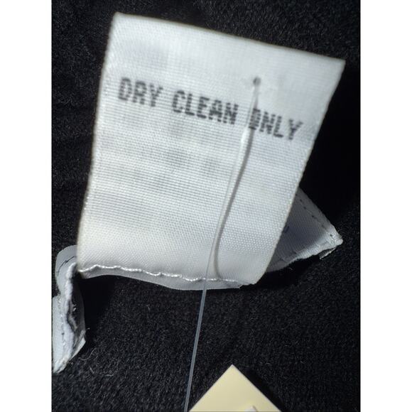 Wendy B 2-Ply 100% Cashmere Wrap Sweater Black Women’s Petite Small PS NWT - Picture 4 of 7